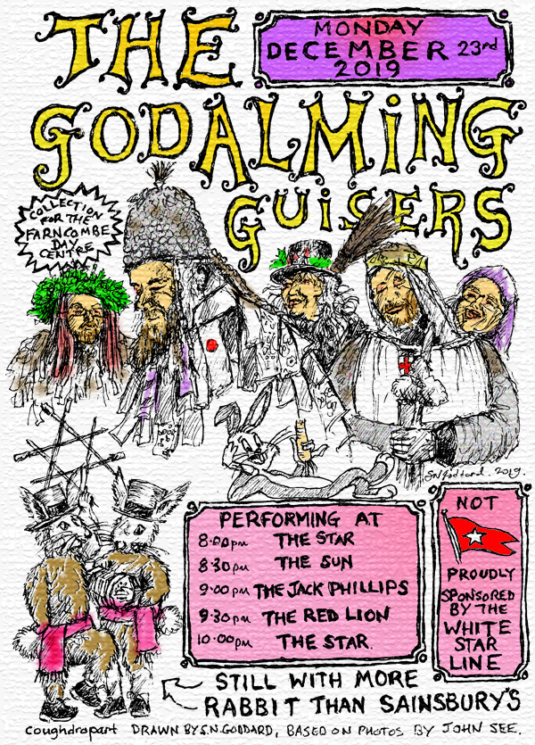 2019 Godalming Geezers poster